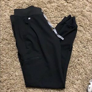 Figs Black Joggers
